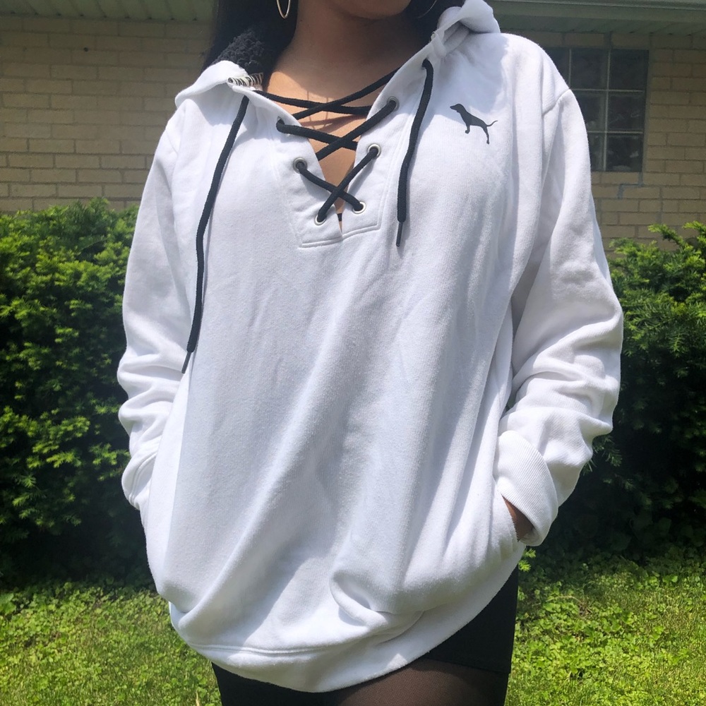 Victoria’s Secret PINK Sherpa hoodie